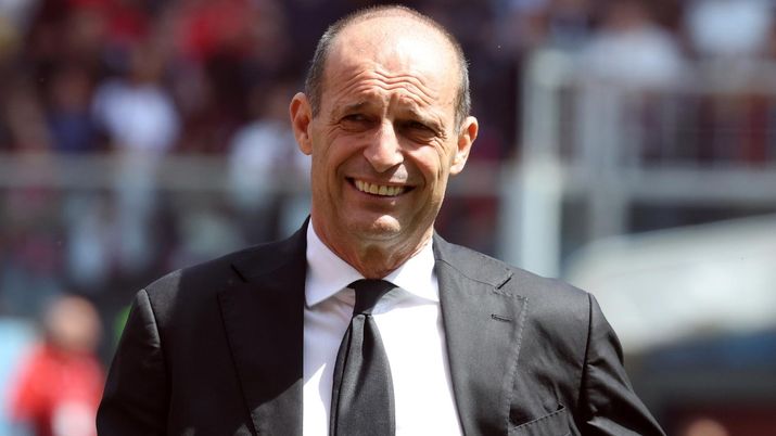 Massimiliano Allegri, allenatore AC Milan, qui prima di Genoa-Milan 1-2 di Serie A