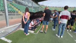 VIDEO Palermo, open day al “Barbera”: tifosi rosanero dal tunnel spogliatoi al prato