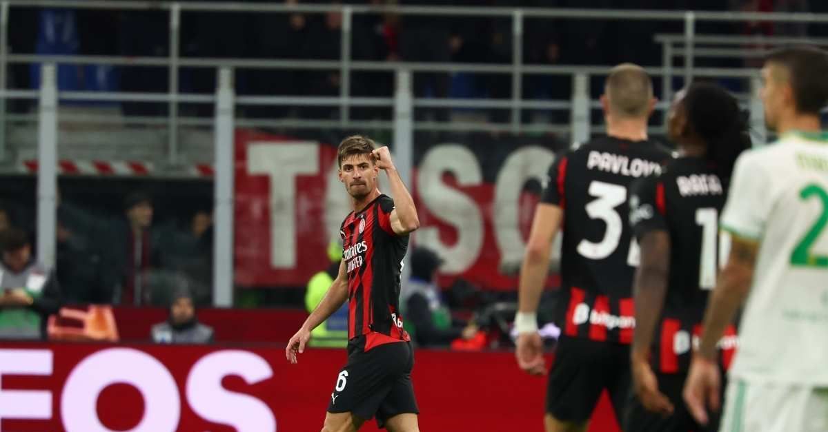 Gabbia al termine di Milan Roma: “Tifosi super. Allegri ci ha dato tanto. Siamo un gruppo sano”