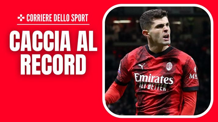 Christian Pulisic AC Milan Milan-Frosinone 3-1 Serie A 2023-2024