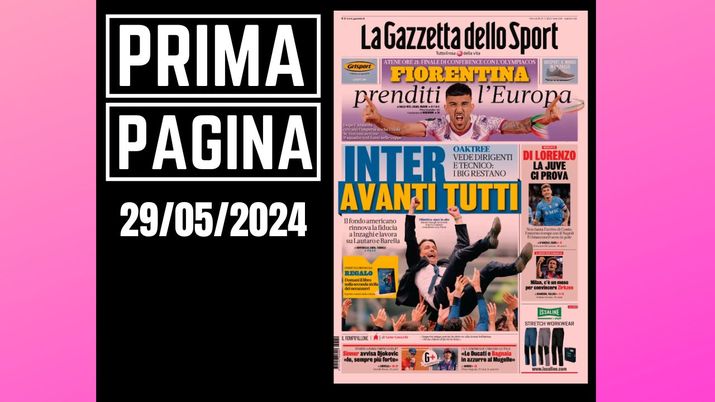 Prima pagina Gazzetta dello Sport: Milan, un mese per convincere Zirkzee