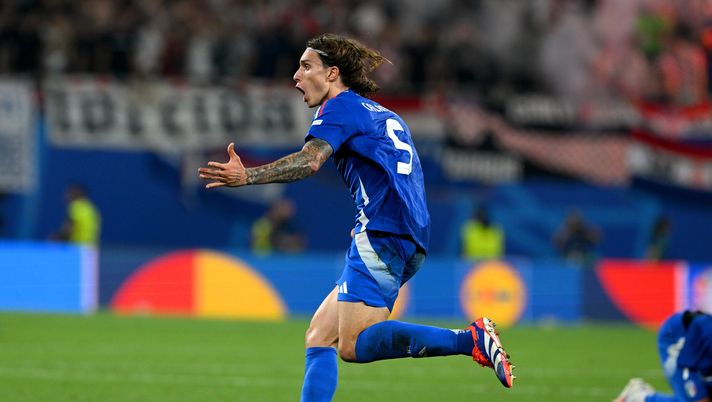 Riccardo Calafiori, difensore dell'Italia