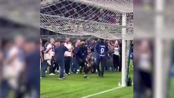 Thuram, simpatico siparietto padre-figlio tra Juventus e Inter | VIDEO