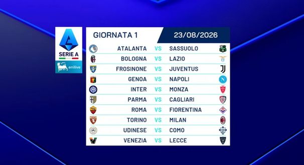 Serie A 2026-2027, il calendario completo: tutte le partite della stagione- immagine 2