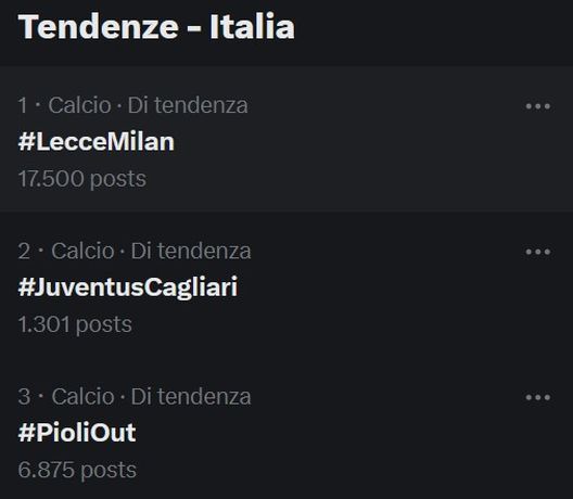 Milan rimontato anche a Lecce, sui social spopola nuovamente #Pioliout- immagine 2