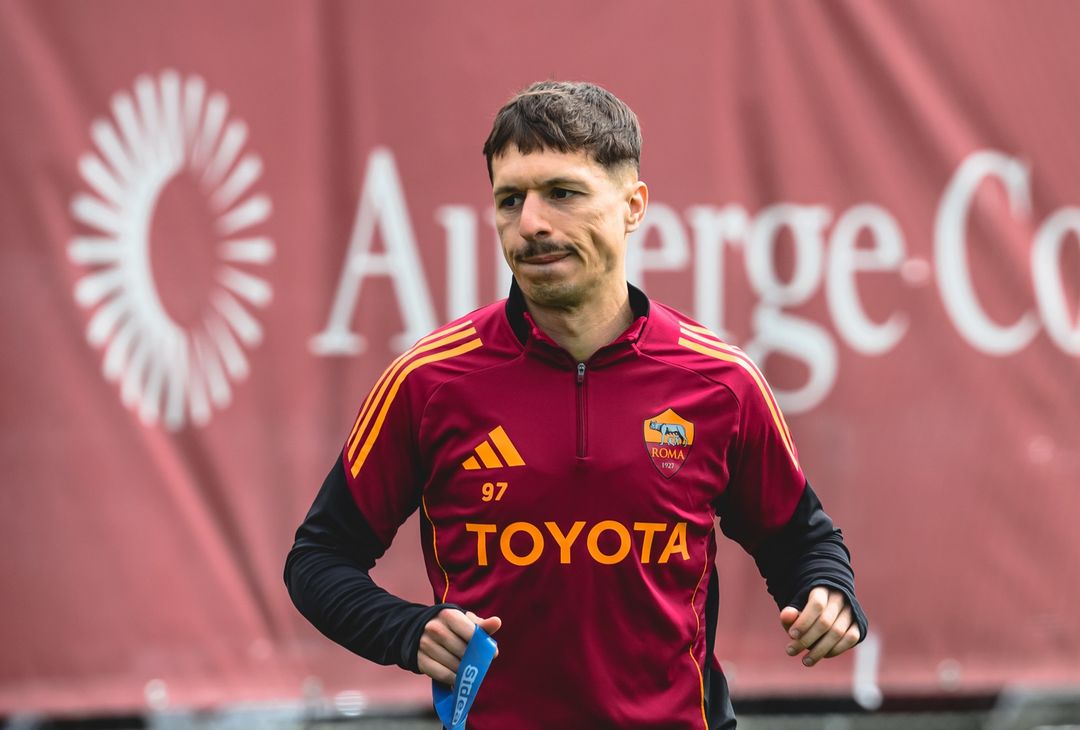 Trigoria, l’allenamento a 4 giorni dall’Inter – FOTO GALLERY - immagine 30