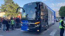 VIDEO / Como-Inter, l’arrivo del pullman nerazzurro: insulti dai tifosi rivali