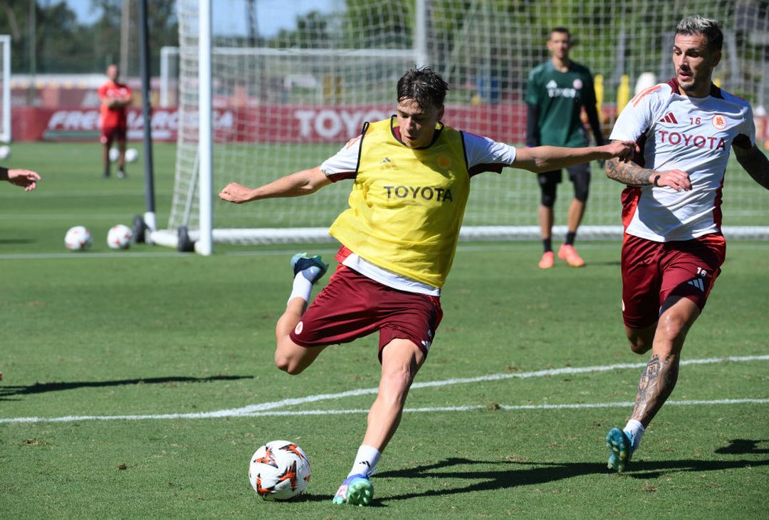 Roma, scarico per i titolari col Venezia. Dybala a parte – FOTO GALLERY - immagine 19