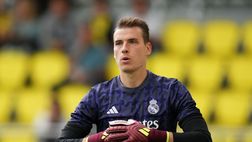 Lunin, gaffe in conferenza stampa: “Ora vinciamo senza aiuti”, poi si corregge