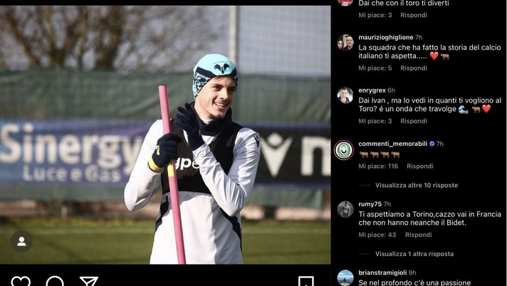 Ilic inondato dai commenti dei tifosi granata: “Vieni al Toro, ti aspettiamo” - immagine 1