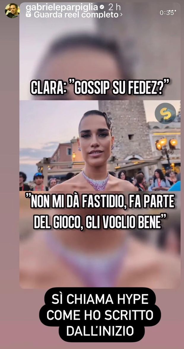 Clara risponde alle voci sul presunto flirt con Fedez, Parpiglia commenta: “Si chiama…”- immagine 3