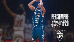 La Fortitudo ritira la maglia di Ruben Douglas