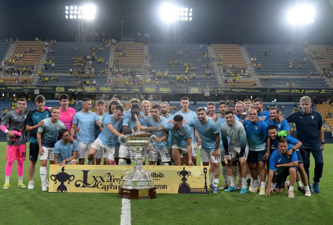 Cadice-Lazio, trofeo Carranza