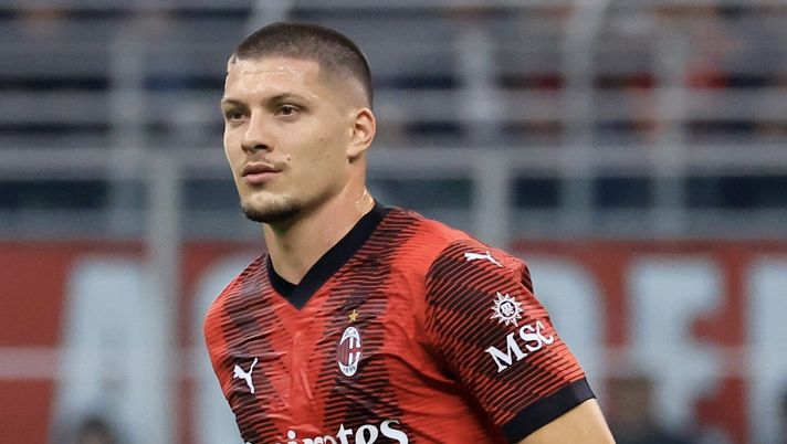 Luka Jovic AC Milan Milan-Juventus 0-1 Serie A 2023-2024