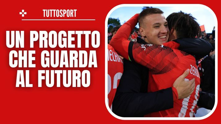 Francesco Camarda e Kevin Zeroli, giocatori del Milan 02/07/2024 PianetaMilan.it