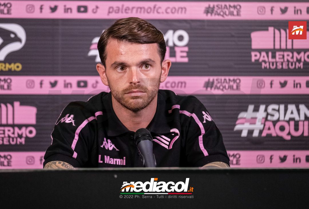 FOTO RITIRO PALERMO, Matteo Brunori in conferenza stampa (Gallery) - immagine 30