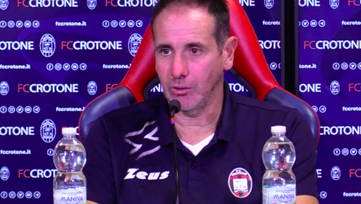 Crotone, Zauli: “Catania forte, ma certi delle nostre possibilità. Ce la giocheremo”  crotone
