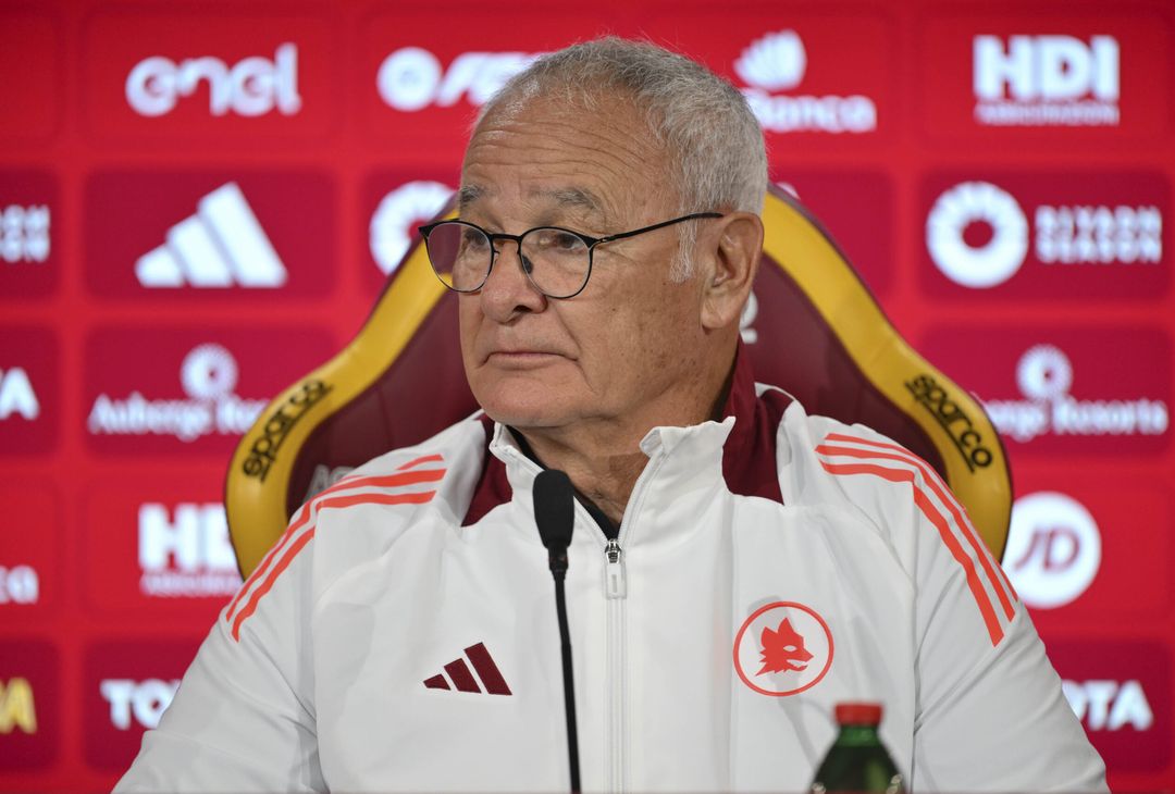 Roma, la conferenza stampa di Ranieri prima del Milan – FOTOGALLERY - immagine 6