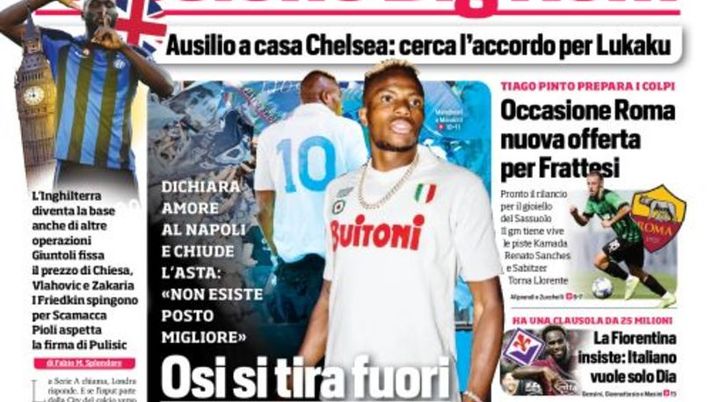 EDICOLA / CdS: Missione big Rom, Ausilio a casa Chelsea per l’accordo - immagine 1