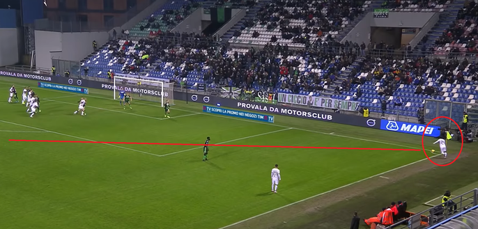 Sassuolo-Torino 2-1, l’analisi dei gol: lo schema funziona, Aina si perde Berardi- immagine 2