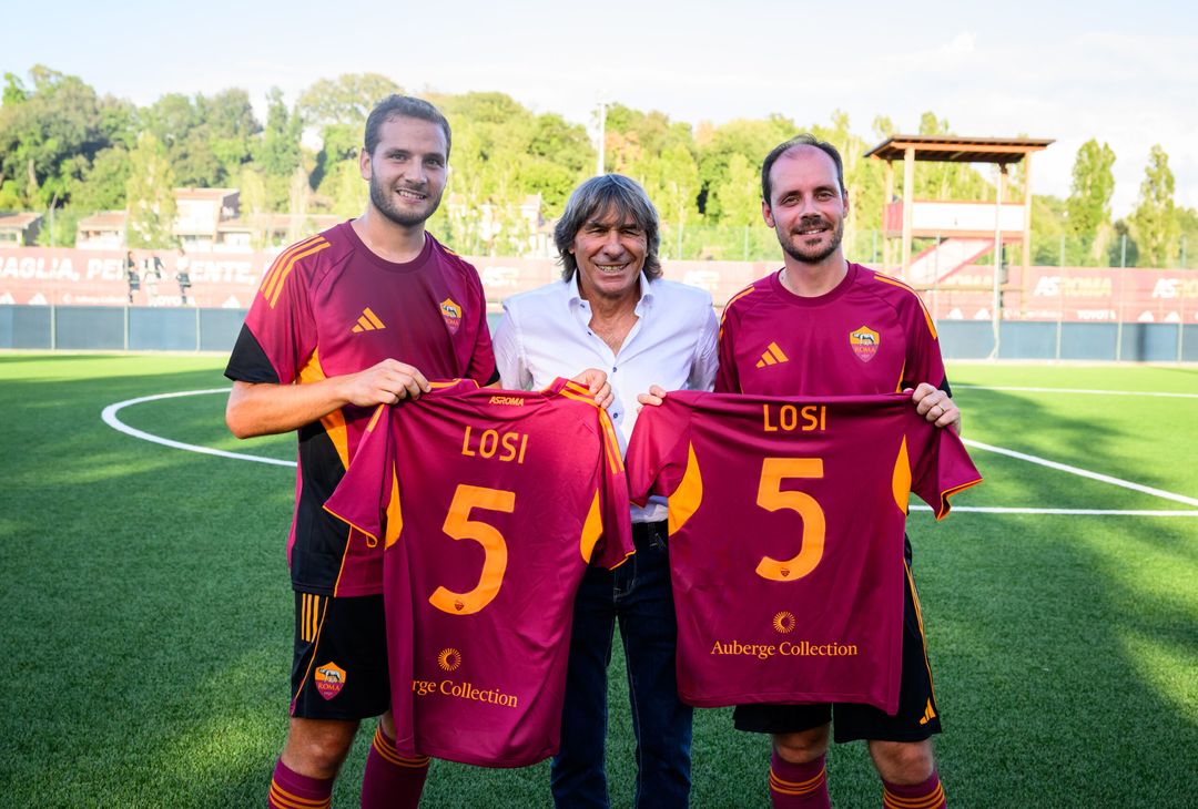 Trigoria, la Roma intitola un campo alla memoria di Losi – FOTO GALLERY - immagine 9