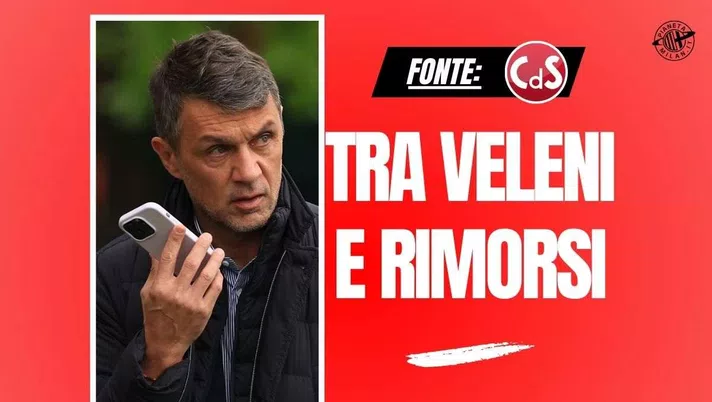 Ordine: 'Si moltiplicano i rimorsi per l'era Maldini. E Conceicao ...'