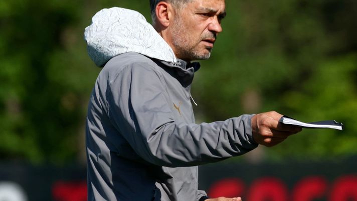 Sergio Conceicao AC Milan allenamento Milanello