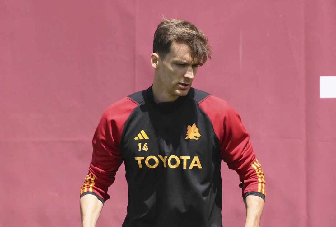 Verso Roma-Juventus: l’allenamento a Trigoria – FOTO GALLERY - immagine 13