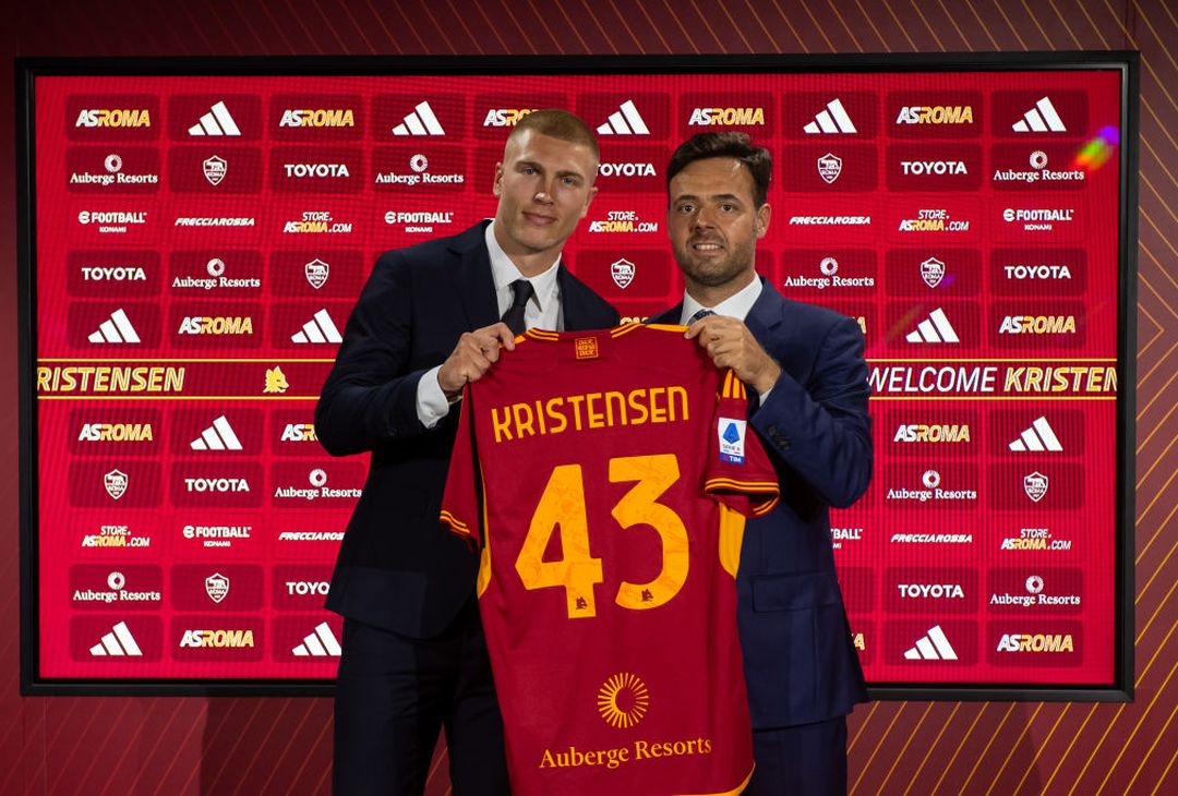 Roma, le prime immagini di Kristensen con la maglia giallorossa – FOTO GALLERY - immagine 6