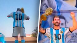 India, virale il video della posa della scultura di Leo Messi mondiale: davanti ad un ristorante