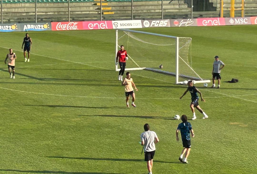 GALLERY Partitella in famiglia per gli azzurri: le immagini dell’allenamento - immagine 4