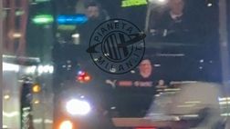 VIDEO, derby Inter-Milan: pullman rossonero arrivato a ‘San Siro’ | PM News