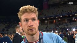 De Bruyne: “Vincere il Triplete incredibile. Siamo stati in controllo della gara”