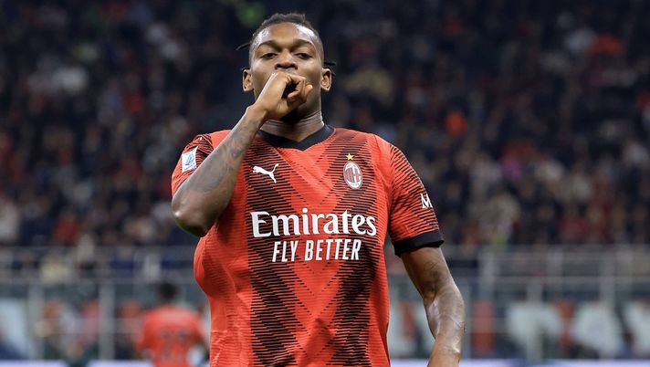 Rafael Leao AC Milan Milan-Juventus 0-1 Serie A 2023-2024