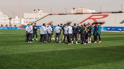 Gli azzurri sentono l’erba del campo durante l’allenamento – LA GALLERY