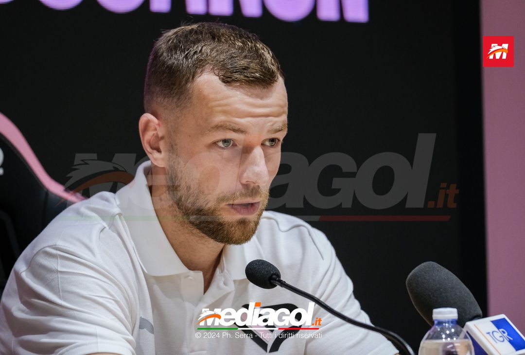 FOTO PALERMO, Jérémy Le Douaron presentato in conferenza stampa (Gallery) - immagine 21