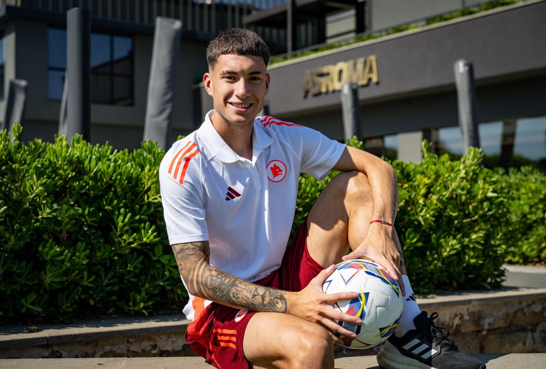 Roma, primo giorno a Trigoria di Mati Soulé – FOTO GALLERY - immagine 10