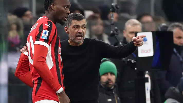 Tammy Abraham Sérgio Conceicao AC Milan