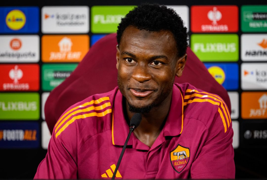 Roma-Lille, la conferenza stampa di Gasperini e Ndicka – FOTO GALLERY - immagine 17