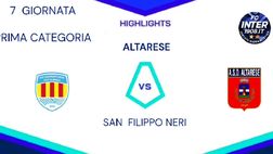 VIDEO / San Filippo Neri-Altarese 1-1: ecco le immagini della partita