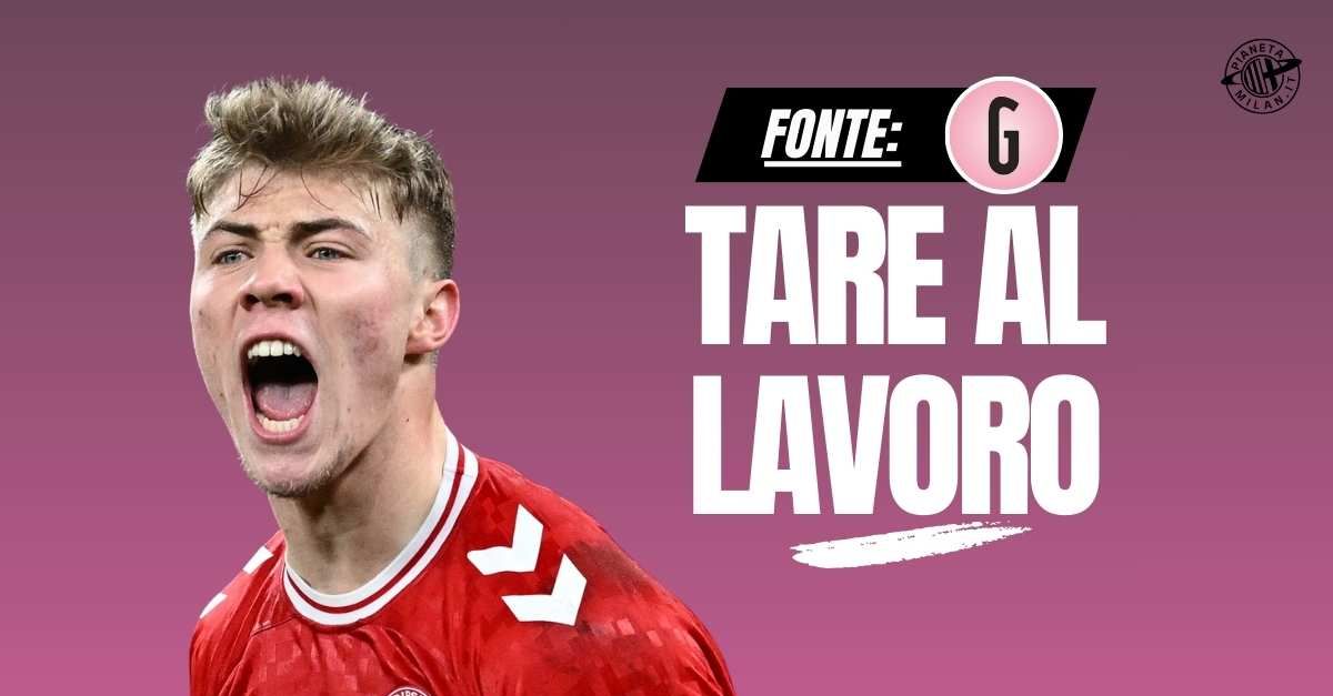 calciomercato milan tare in inghilterra per hojlund tre alternative