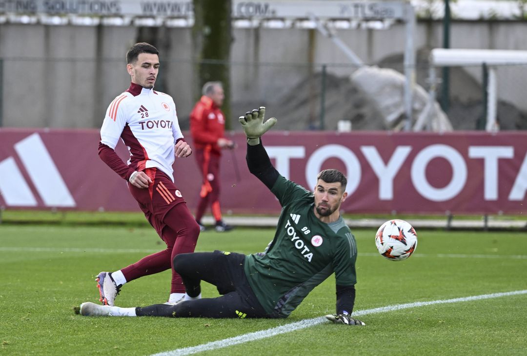 Trigoria, la ripresa dopo la vittoria contro il Lecce – FOTO GALLERY - immagine 7
