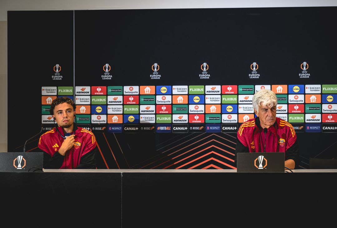 Nizza-Roma, la conferenza stampa di Gasperini ed El Aynaoui – FOTO GALLERY - immagine 8