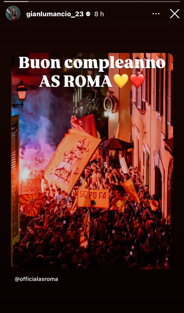 Compleanno Roma, da Totti a Smalling: tutti gli auguri social per i 98 anni del club- immagine 3