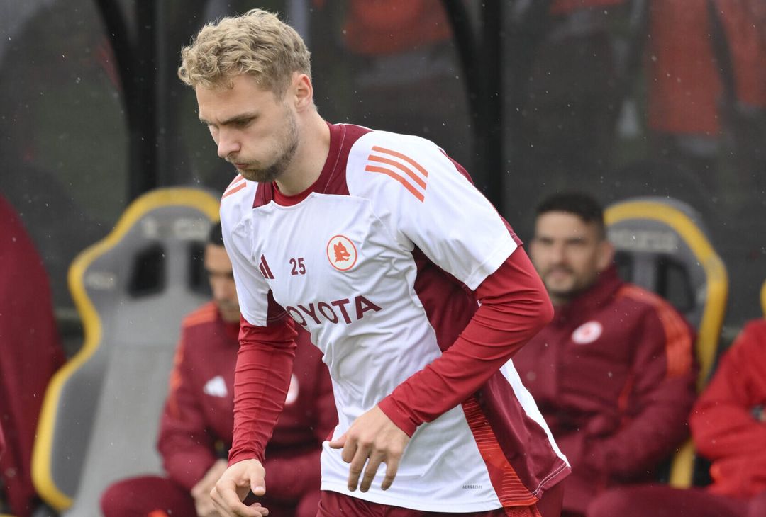 Getty Images Trigoria, l’allenamento mattutino a due giorni dal Lecce – FOTO GALLERY - immagine 4