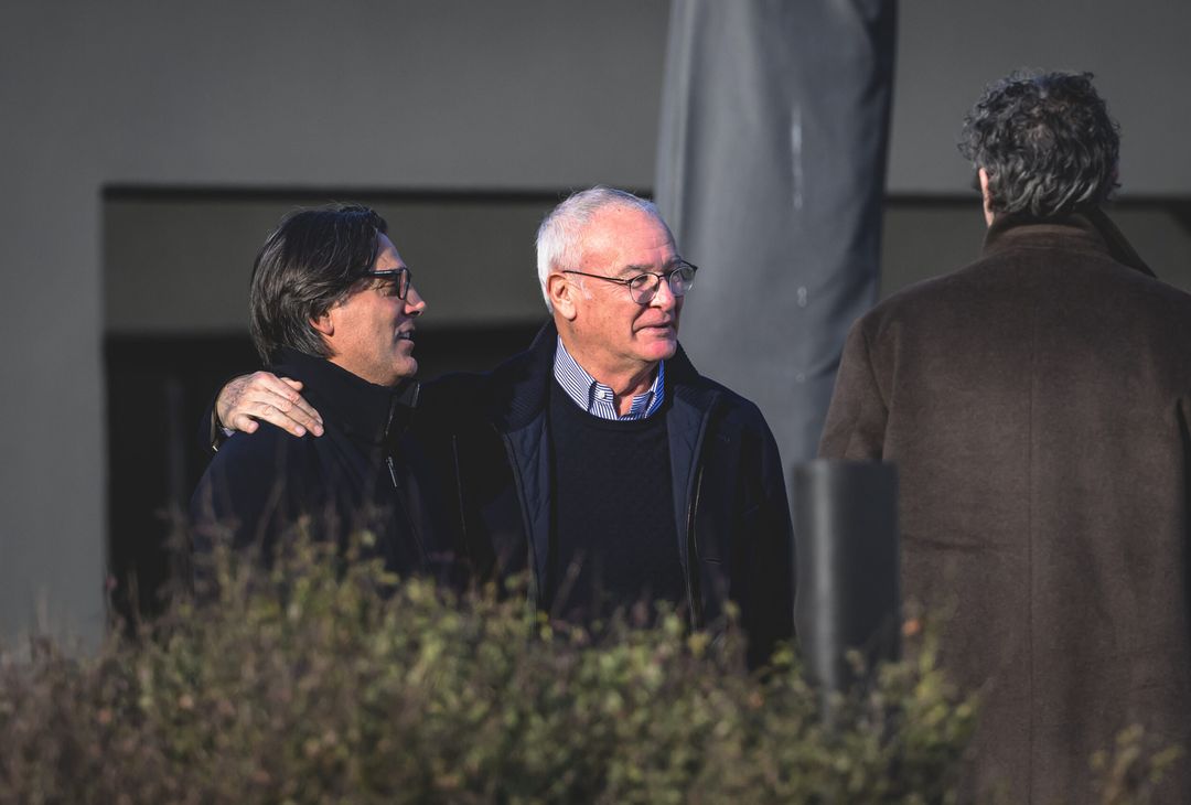 Trigoria, l’allenamento a -2 dal Panathinaikos e la visita di Montella – FOTO GALLERY - immagine 11