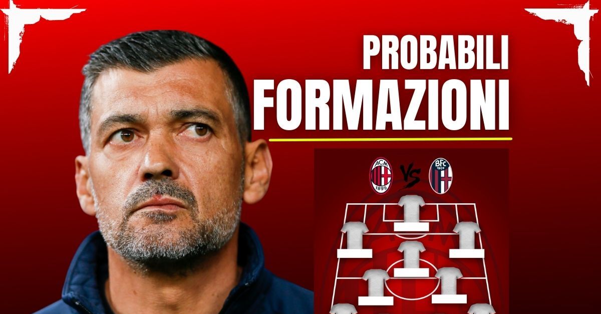 Milan Bologna: senza Leao cosa farà Conceicao? Le probabili formazioni Milan Bologna: senza Leao cosa farà Conceicao? Le probabili formazioni