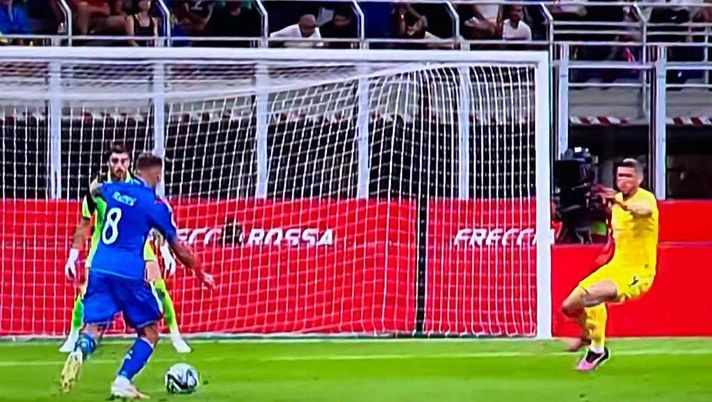 VIDEO Italia-Ucraina 1-0, Frattesi porta in vantaggio gli azzurri di Spalletti - immagine 1