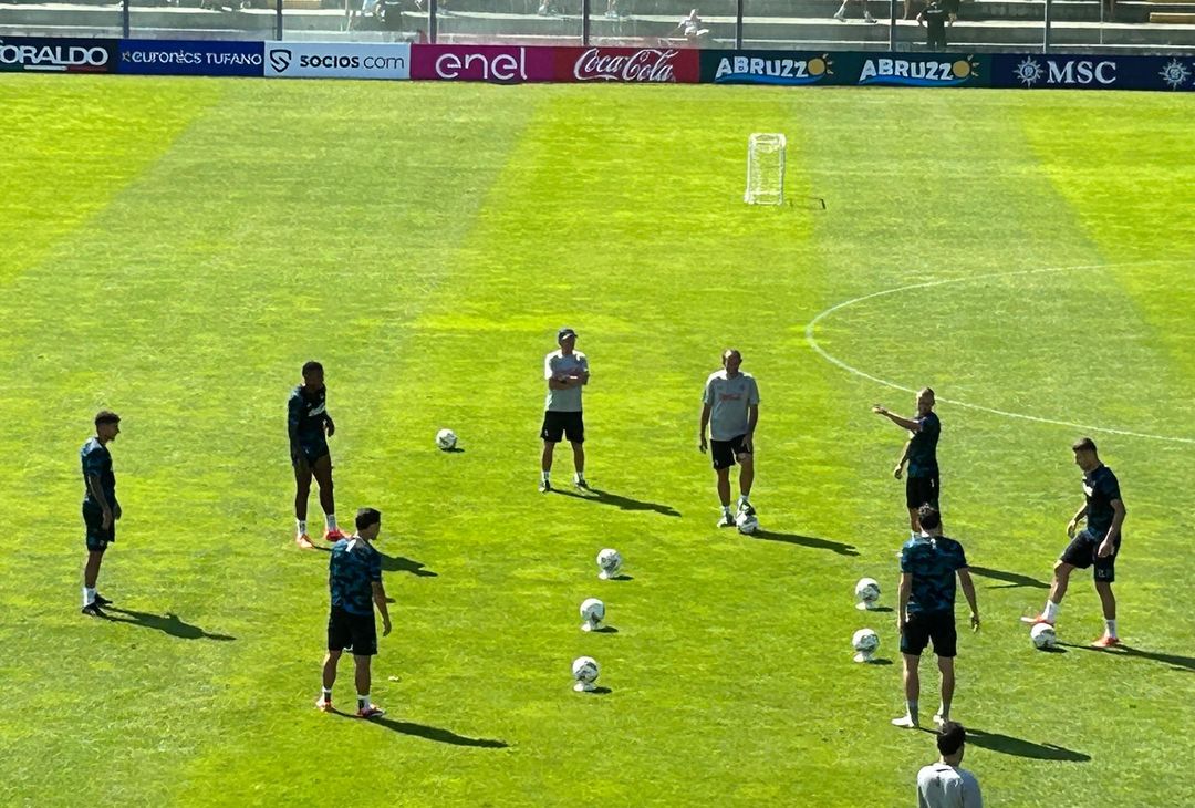 GALLERY Castel di Sangro, day 2: torello di attivazione per gli azzurri - immagine 3