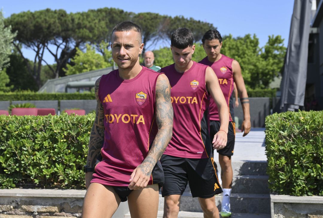 Roma, l’allenamento prima del test contro il Trastevere – FOTOGALLERY - immagine 9